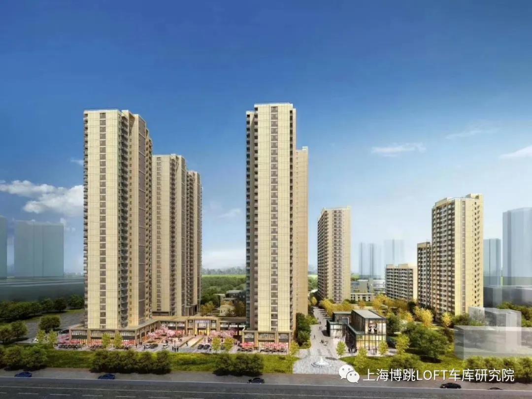 定西采用了LOFT车库武汉当代集团春风十里项目现已结构封顶！